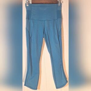 LULULEMON Dark Teal Cropped Leggings